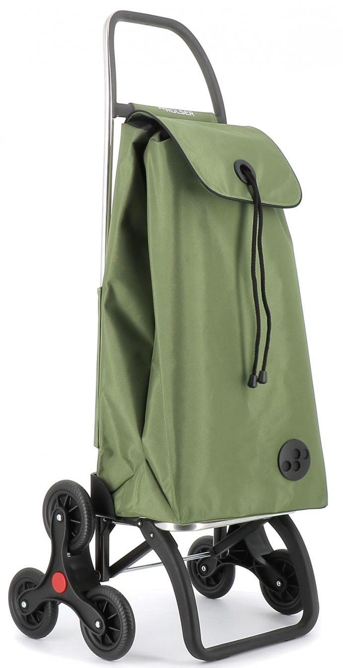 Rolser I-Max MF 6 s kolieskami do schodov, zelená kaki