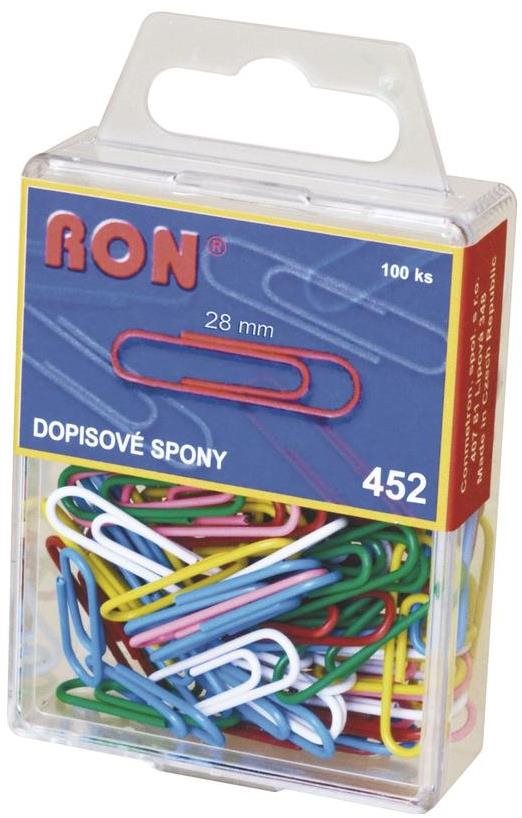 RON 452 28 mm farebné – balenie 100 ks