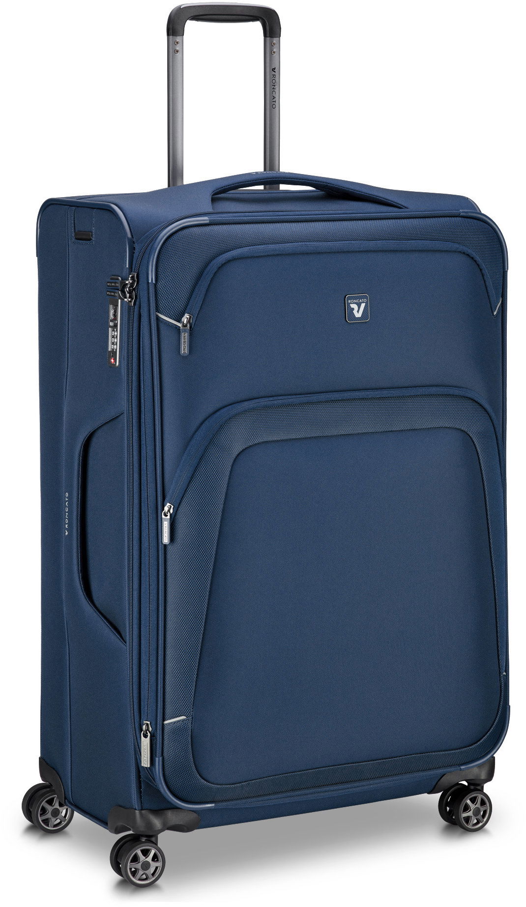 Roncato cestovný kufor GATEWAY L modrý 78 × 48 × 30/34 cm