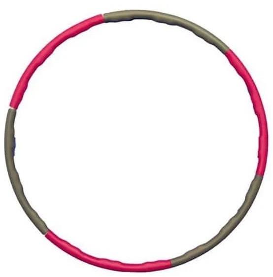 Rucanor Hula hoop weight obruč, čierna/ružová