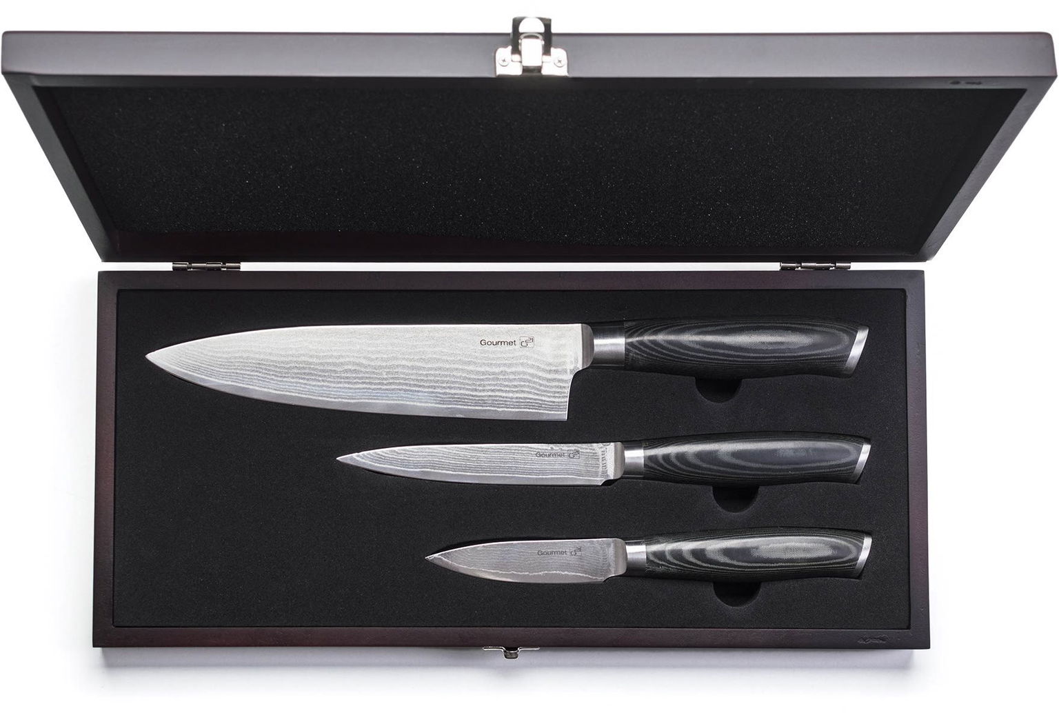 Sada nožov G21 Gourmet Damascus small box 3 ks