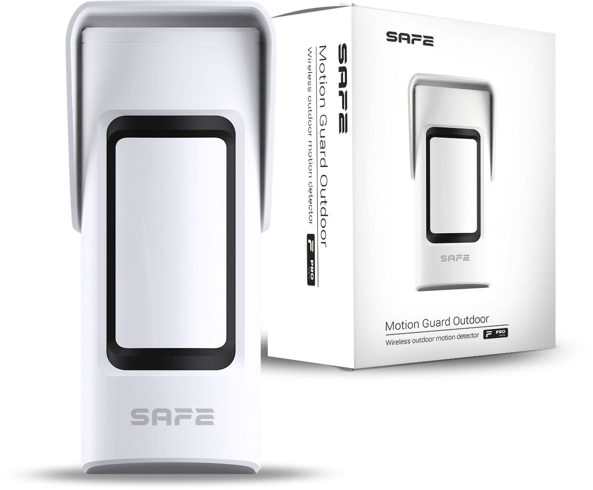 SAFE Motion Guard Outdoor, biely