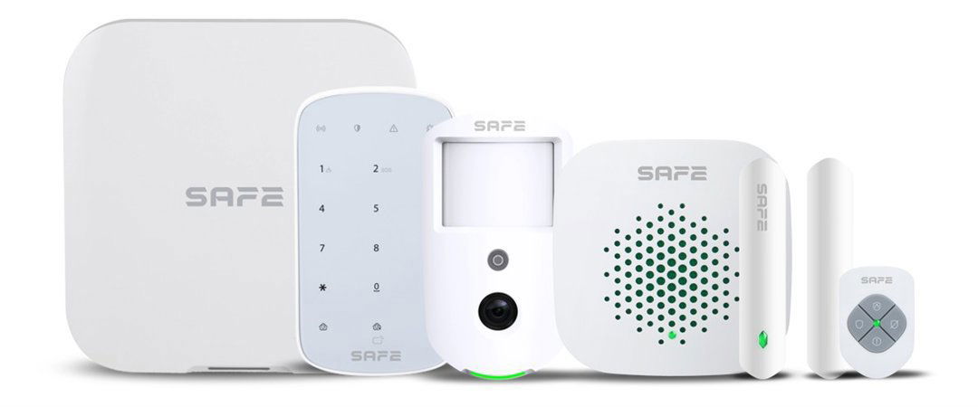 SAFE Starter Kit Cam Plus, biely