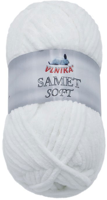Samet Soft 100 g – 230 biela