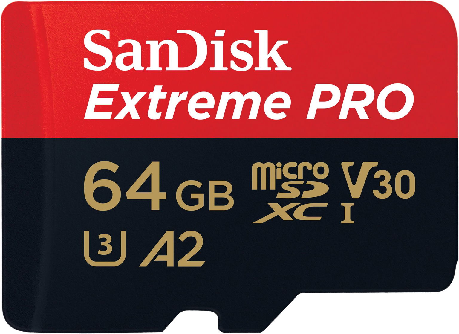 SANDISK microSDXC 64GB Extreme PRO + Rescue PRO Deluxe + SD adaptér