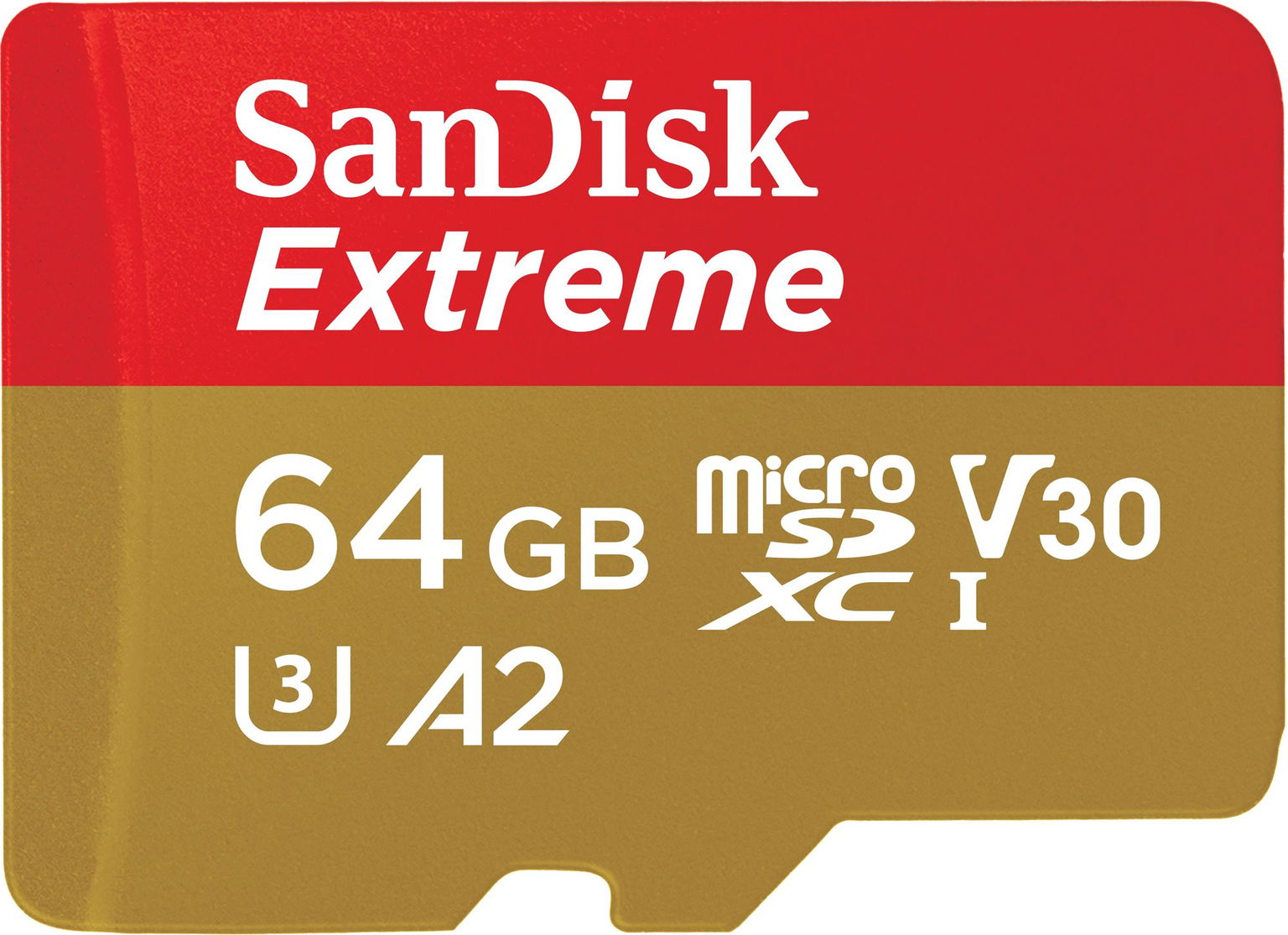 SANDISK microSDXC 64GB Extreme + Rescue PRO Deluxe + SD adaptér