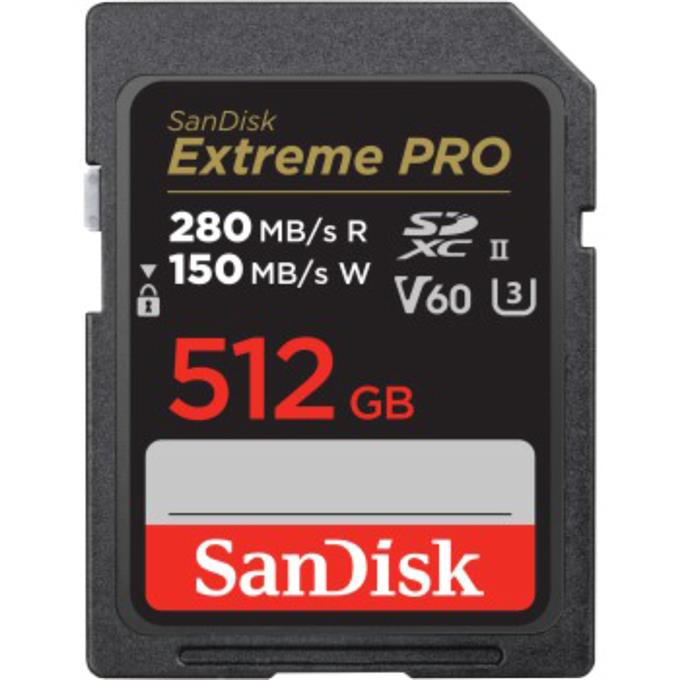 SANDISK SDXC 512 GB Extreme PRO