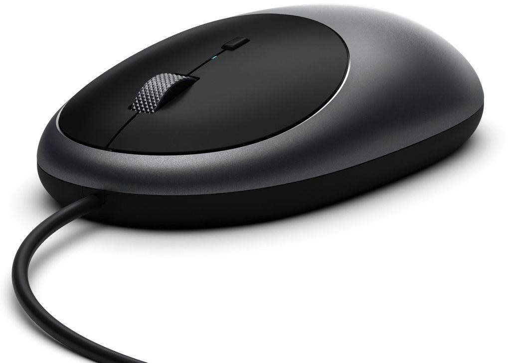 Satechi C1 USB-C Wired Mouse – Space Grey