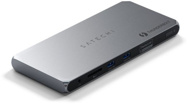 Satechi Thunderbolt 4 Multi-Display Dokovacia stanica – EU – Sivá (Space Grey)