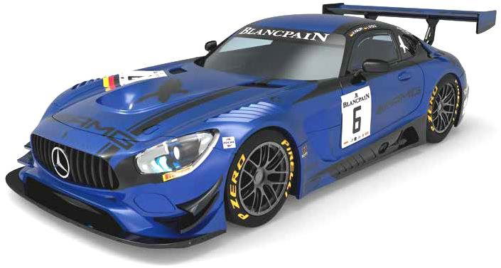 SCX Original Mercedes AMG GT3 Black Falcon