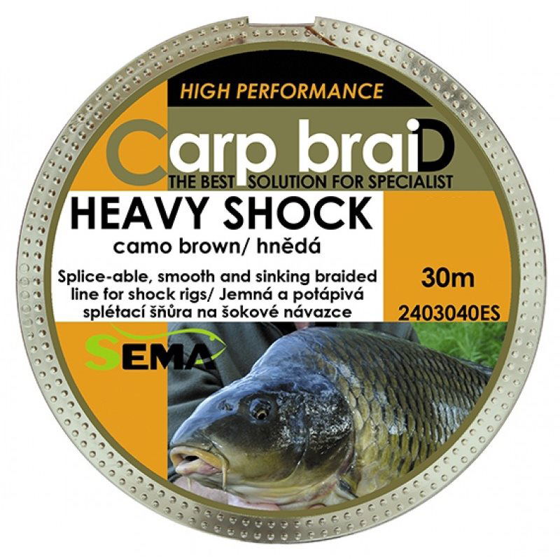 Sema Šnúra Heavy Shock 60 kg 27,2 kg 30 m