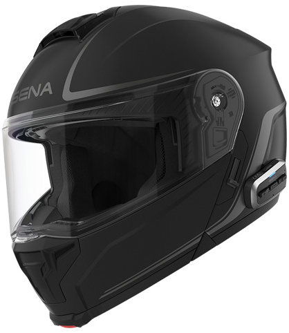 SENA Mesh prilba s headsetom Outrush 2, matná čierna, veľ. XL
