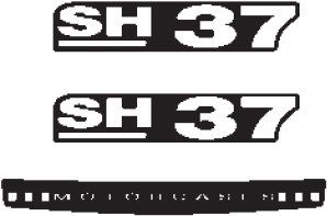 SHAD Samolepky pre SH37