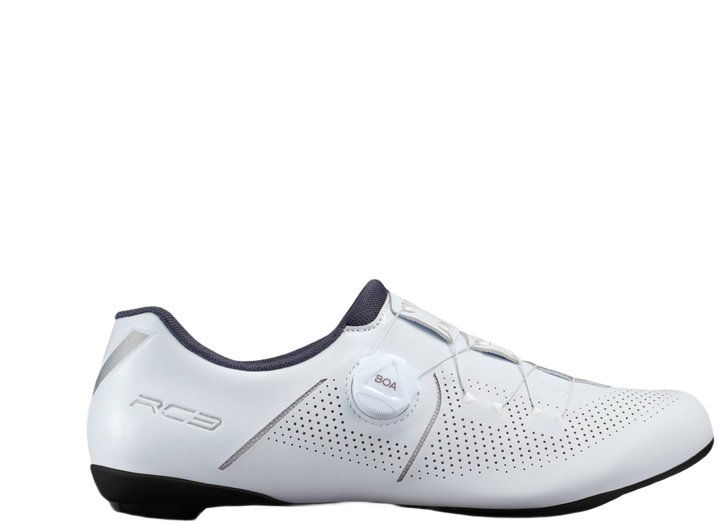 SHIMANO Cestná obuv SH-RC302, pánska, biela, 46, širšia