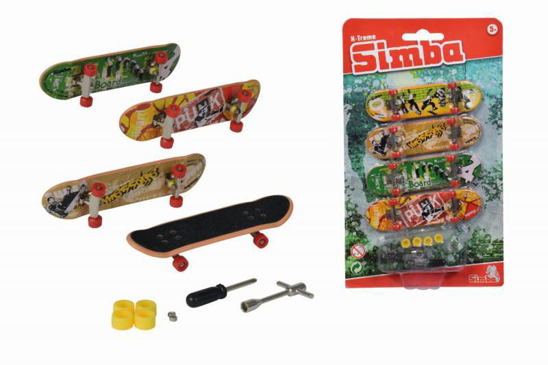 Simba Prstový skateboard set