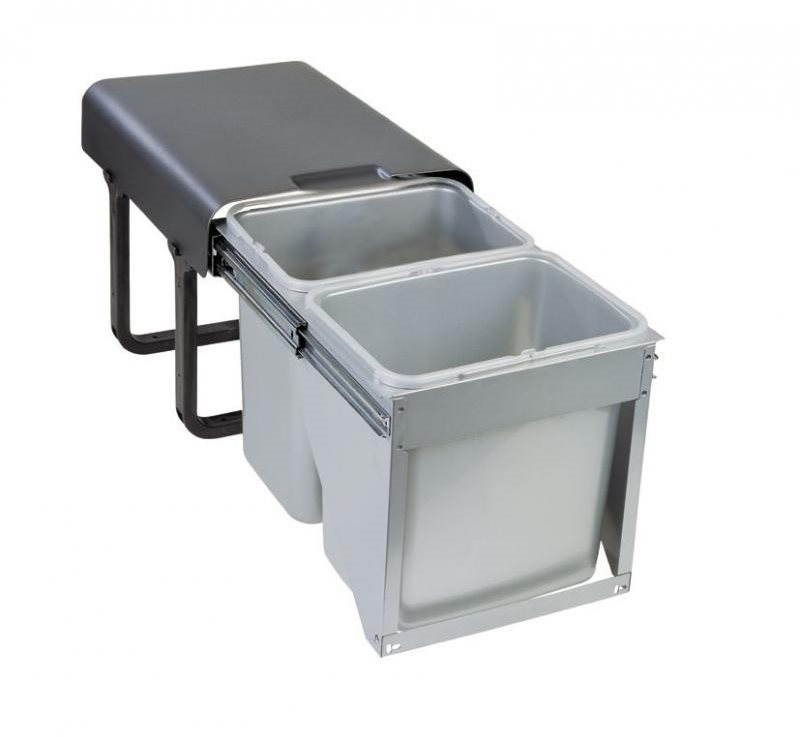 SINKS EKKO FRONT 40 2× 16 l