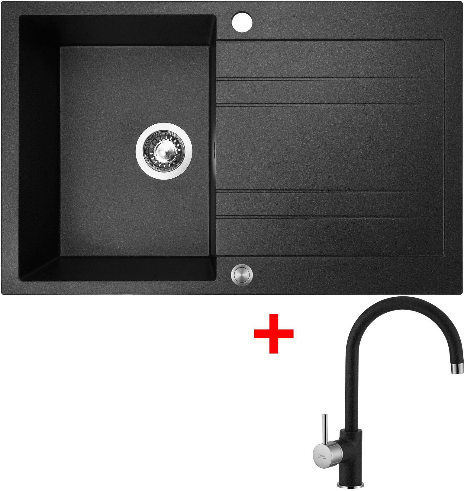 Sinks Grande 800 XC Granblack + Vitalia GR