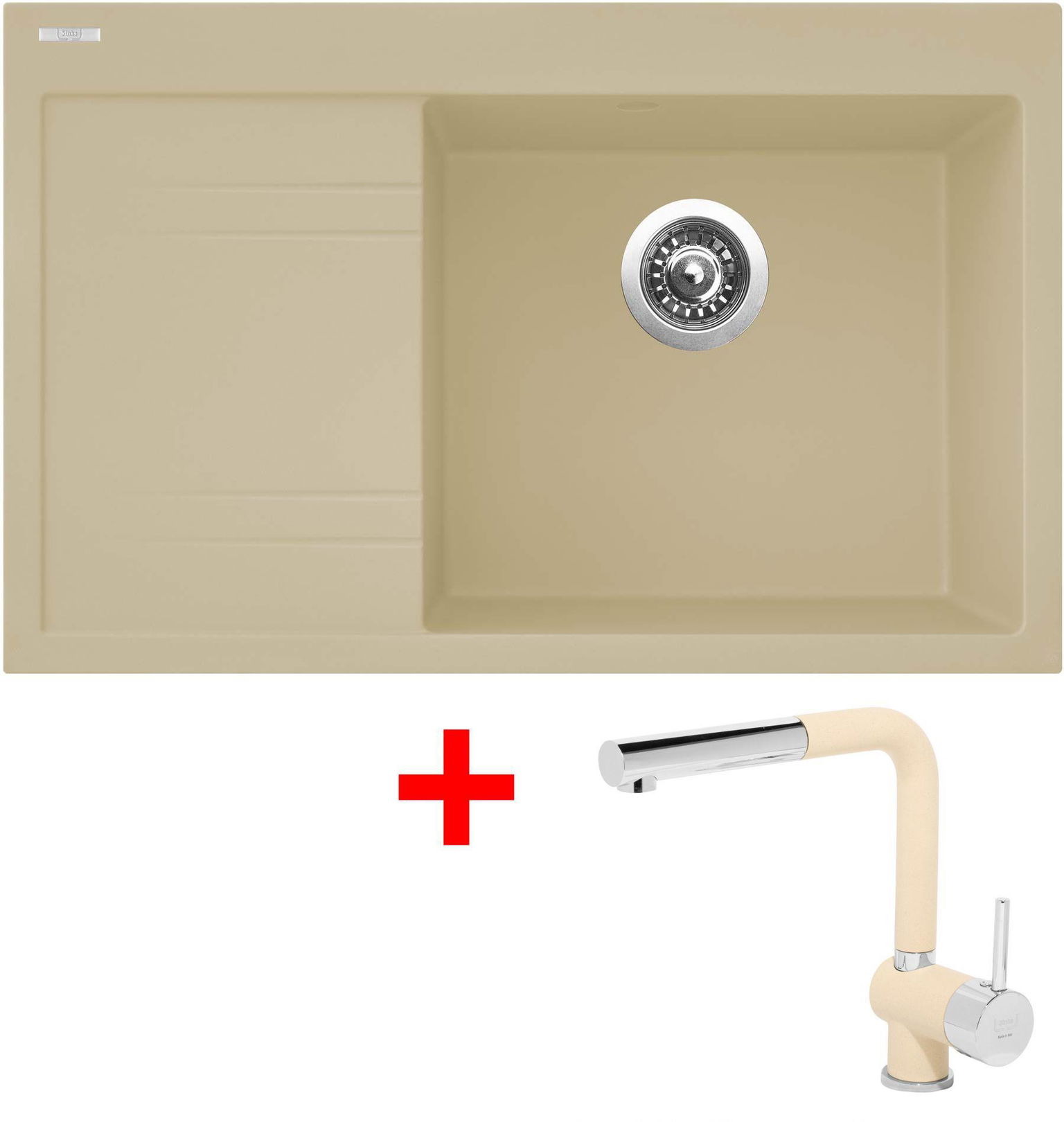 Sinks Rim 780 P Sahara + Mix 3 P GR