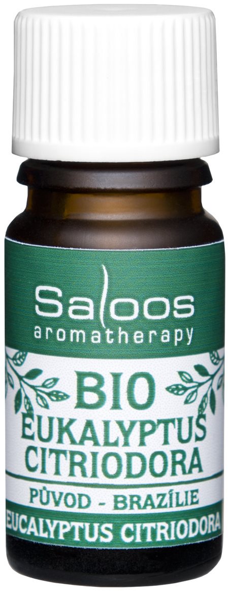 Sloos - 100 % bioprírodný esenciálny olej Eukalyptus Citriodora, 5 ml