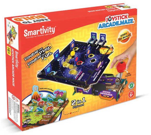 Smartivity – Arkádové bludisko 2 v 1, stavebnica a stolová hra