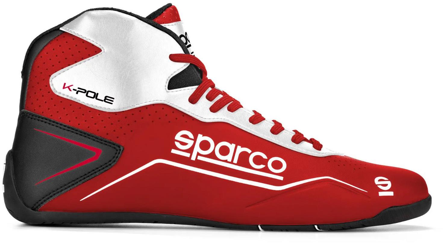 Sparco K-Pole červeno-biele, veľkosť 43