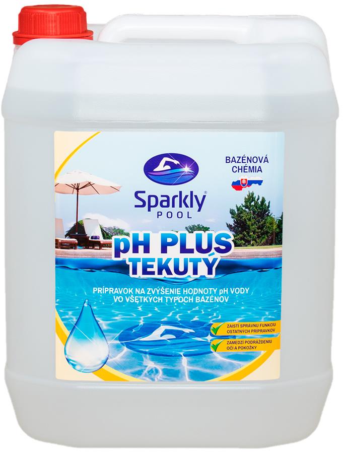 Sparkly POOL pH plus tekutý 10 l