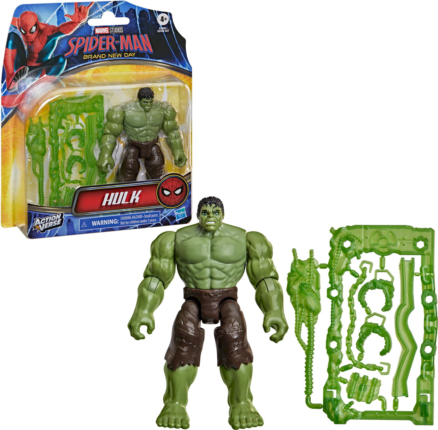 Spider-Man BND Action Verse Hulk
