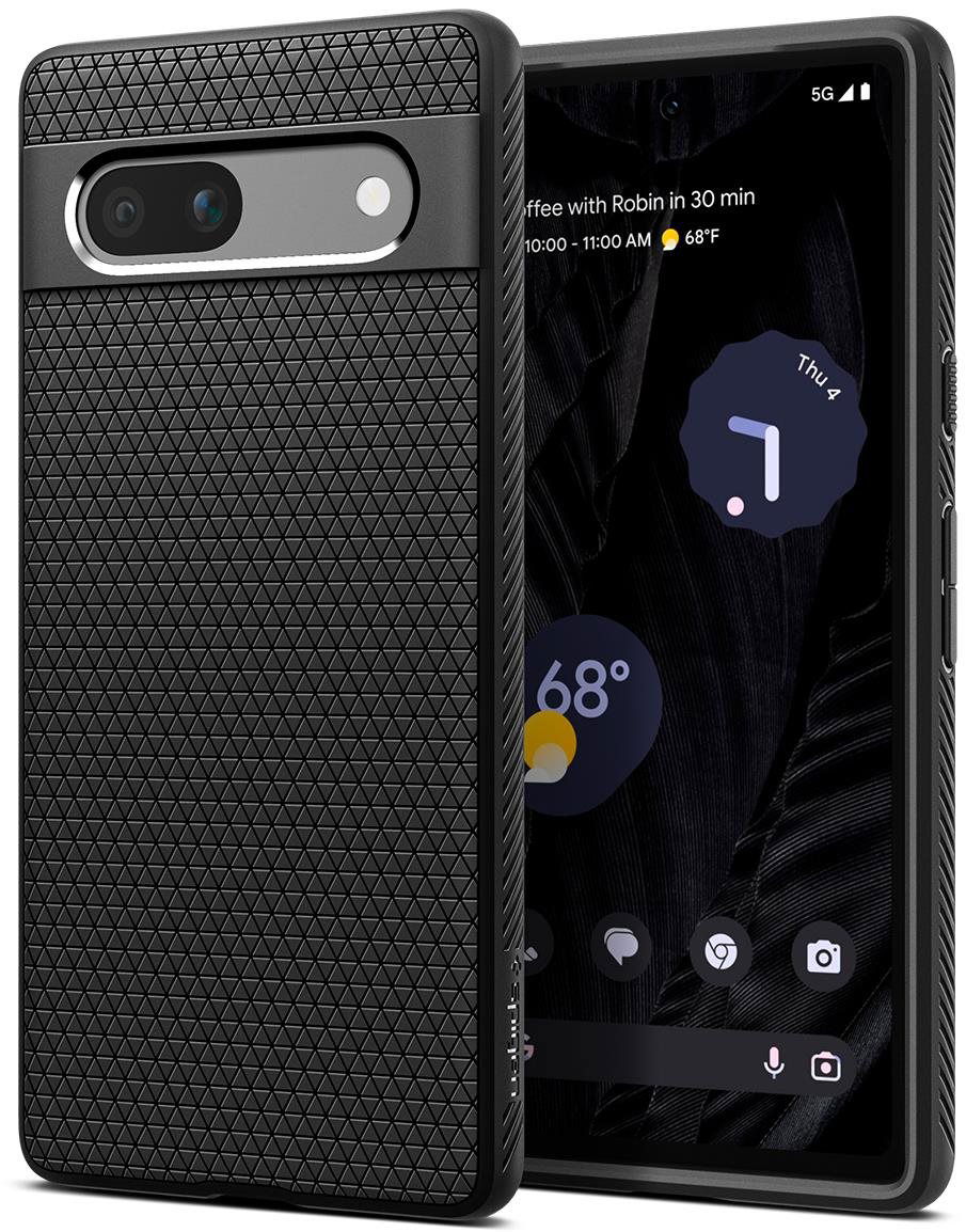 Spigen Liquid Air Black Google Pixel 7a