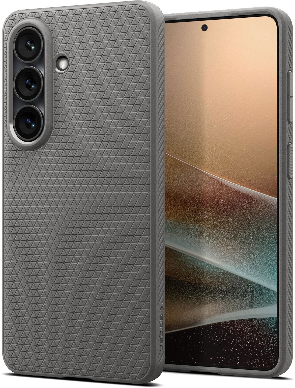 Spigen Liquid Air Marble Gray Samsung Galaxy S26+