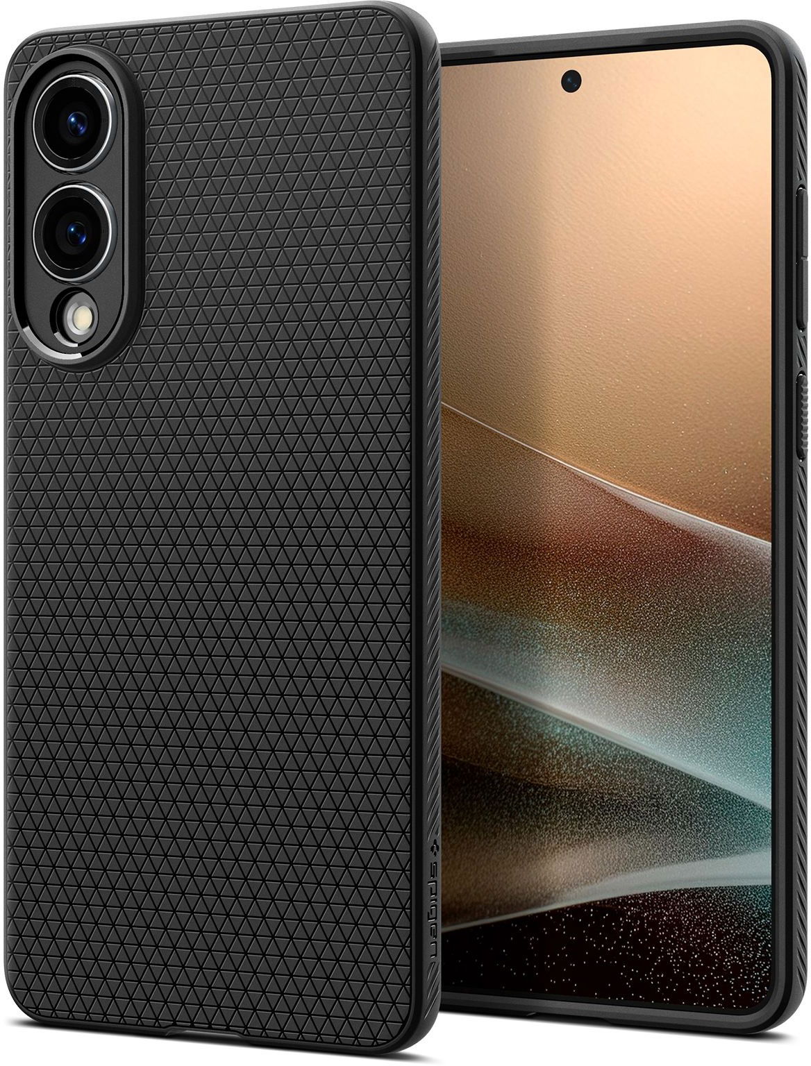 Spigen Liquid Air Matte Black Samsung Galaxy S25 Edge