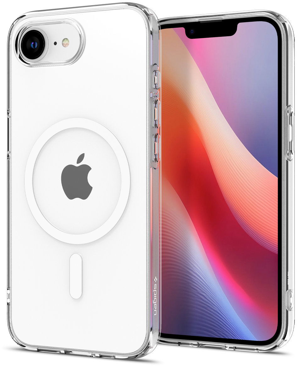 Spigen Liquid Crystal MagSafe Clear White iPhone 17e/16e