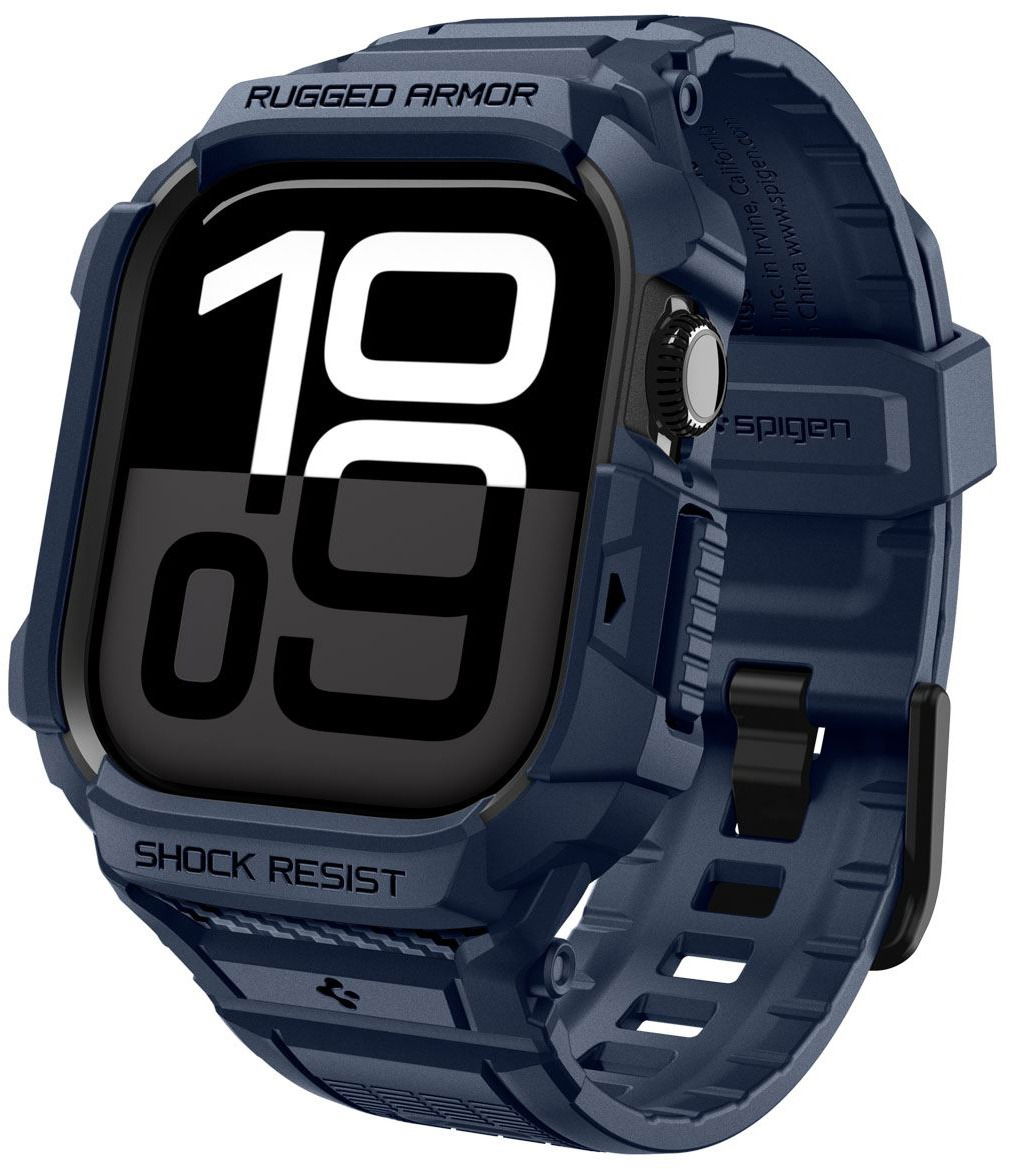 Spigen Rugged Armor Pro 2 Apple Watch 11 42 mm Navy Blue