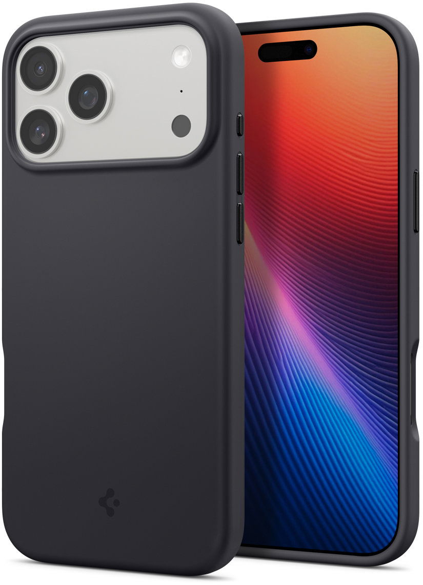 Spigen Silicone Fit MagSafe Black iPhone 17 Pro