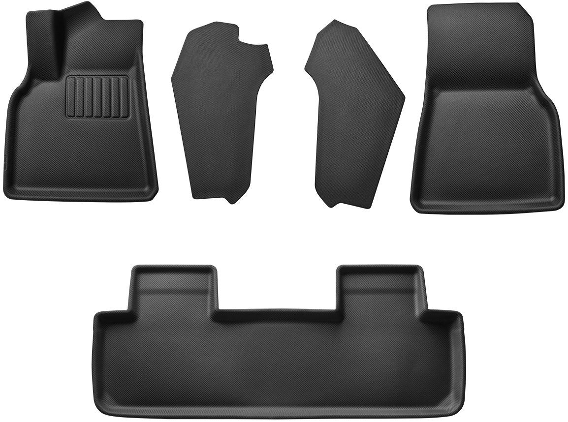 Spigen Tesla Car Mat 1 & 2Row blackTesla Model Y