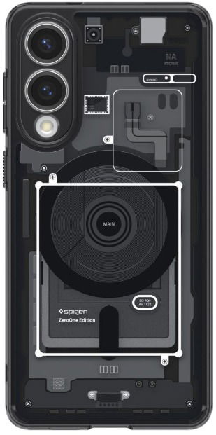 Spigen Ultra Hybrid MagSafe Zero One Black Samsung Galaxy S25 Edge