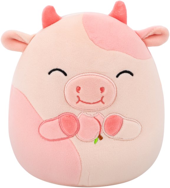 Squishmallows Broskyňová krava Lilaz