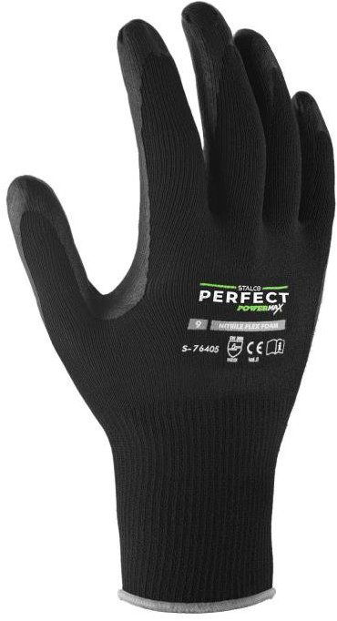 STALCO Rukavice nitrilové NITRILE FLEX FOAM, veľ. 10, PERFECT