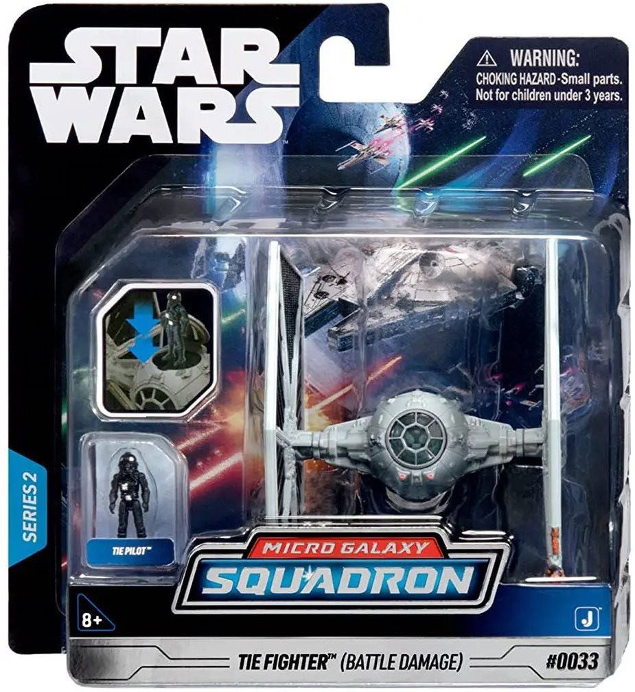 Star Wars – Small Vehicle – TIE Fighter – Battle Damaged