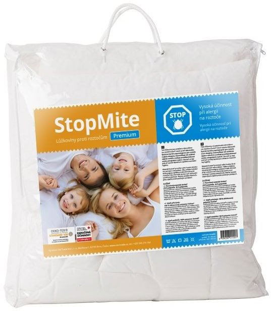 StopMite Premium detská súprava vankúš 40 × 60 + prikrývka 100 × 135 cm