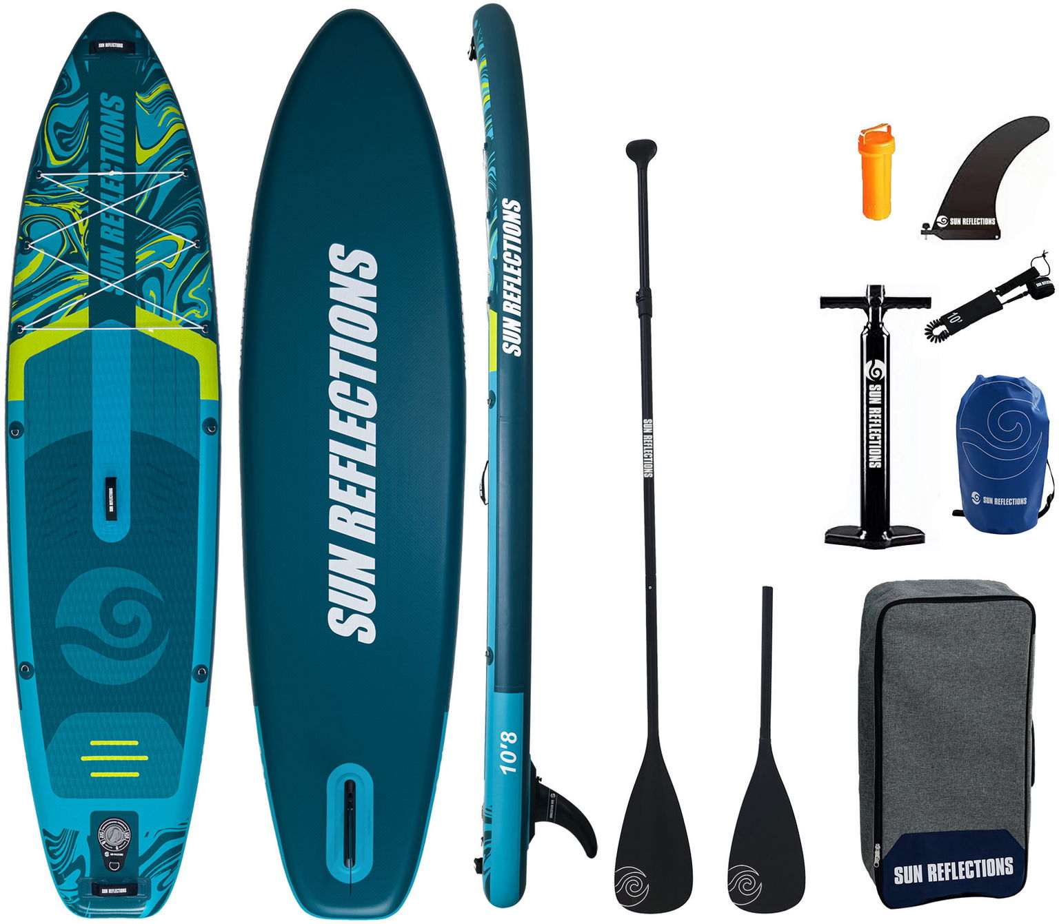 SUN REFLECTIONS M 10'8'' Minicombo Emerald