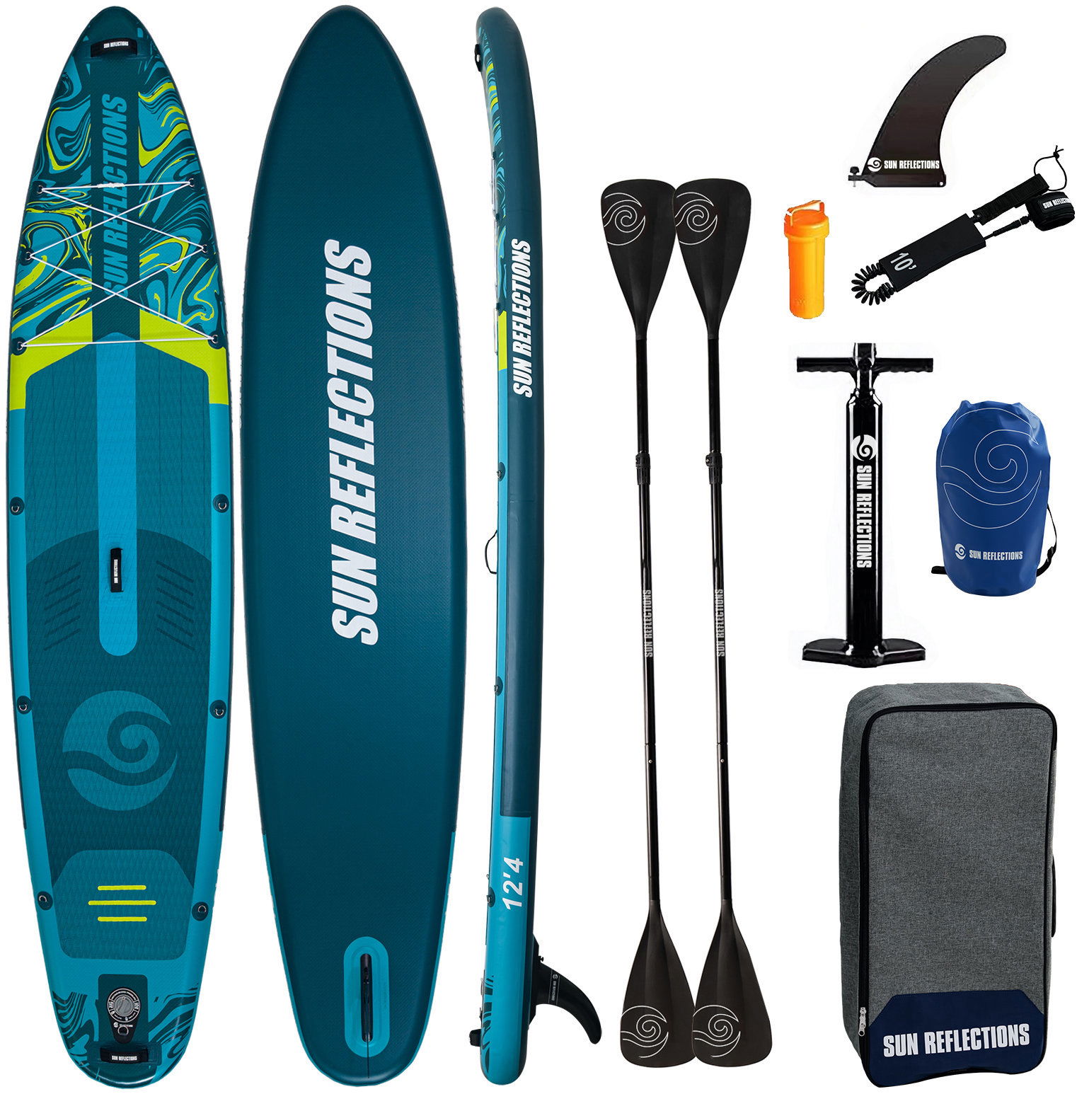 SUN REFLECTIONS Multi 12'4'' Minicombo Emerald