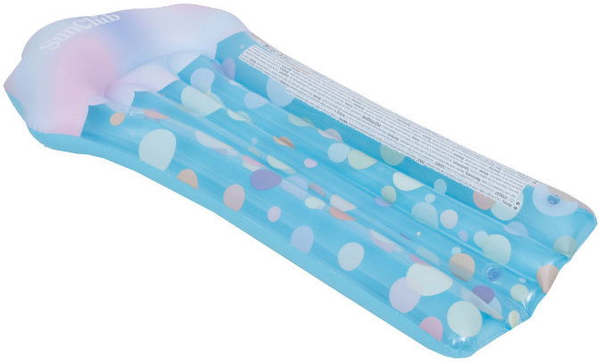 SunClub 33271 Nafukovací bazénové lehátko 122 × 60 cm, modré