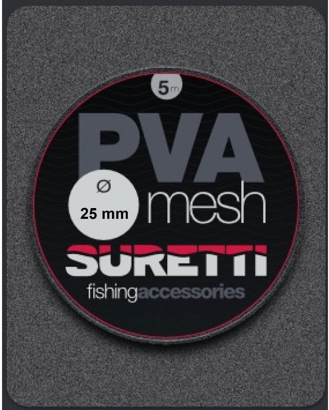 Suretti PVA pančucha na cievke 25 mm 5 m