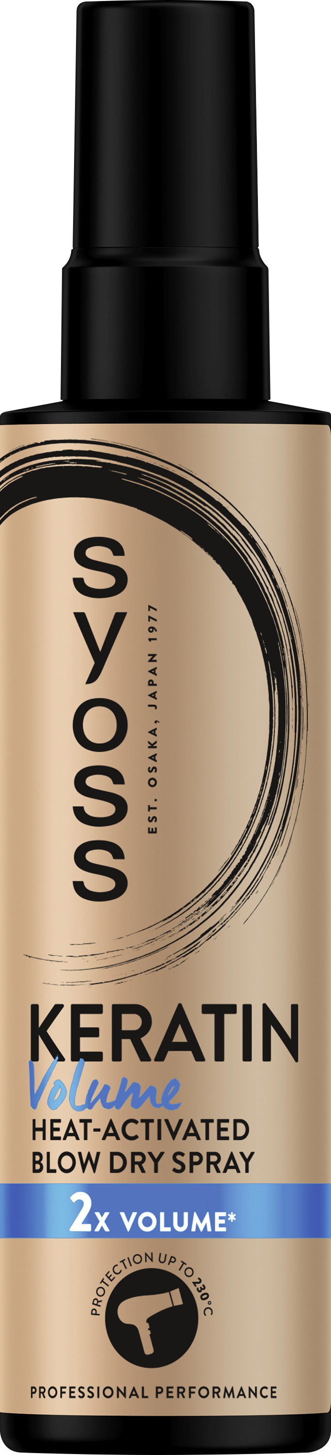 SYOSS Keratin Volume termoochranný sprej 200 ml