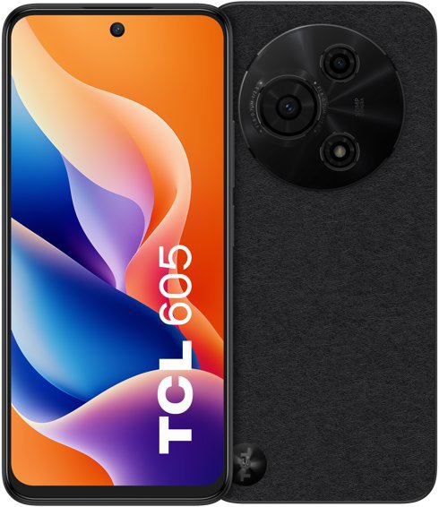 TCL 605 4 GB/128 GB Obsidian Black