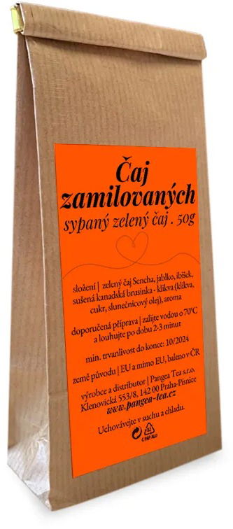 Tea zelený sypaný Čaj zamilovaných 50 g