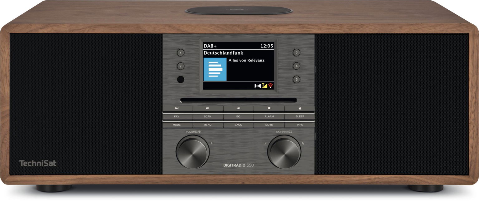 TechniSat DIGITRADIO 650, wood/anthrazit