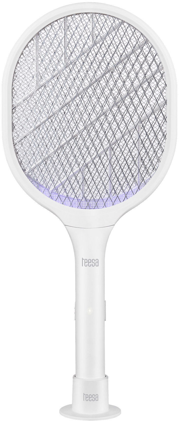 Teesa TSA0212 Plácačka na muchy elektrická s UV svetlom, 2 v 1, biela