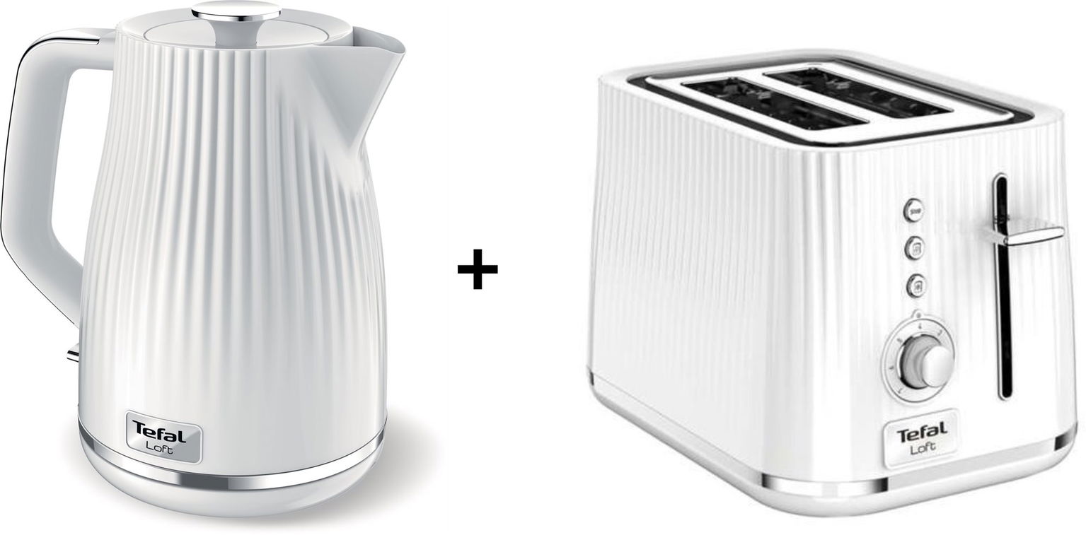 Tefal TT761138 Loft 2S + Tefal KO250130 Loft biela