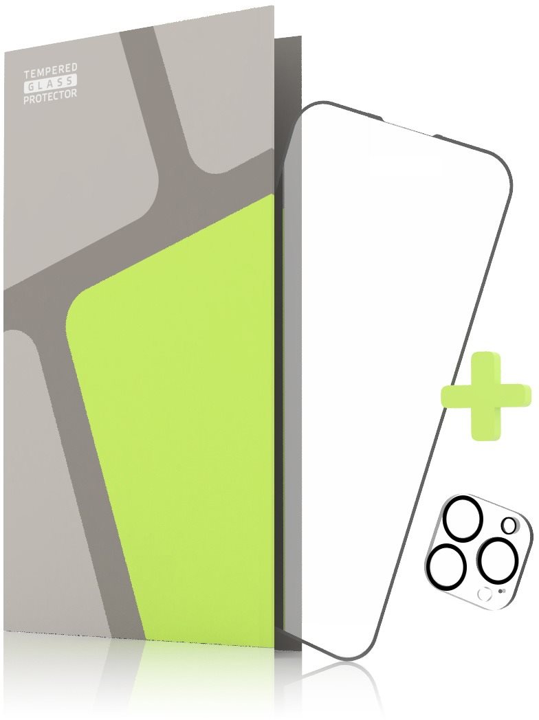 Tempered Glass Protector rámikové na iPhone 14 Pro + sklo na kameru